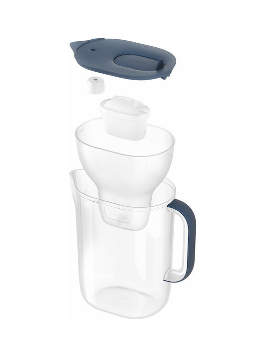 Brita Style Essential Xl Blue + Mx Pro Pure Κανάτα Σερβιρίσματος Πλαστική με Φίλτρο 2300ml - Image 3