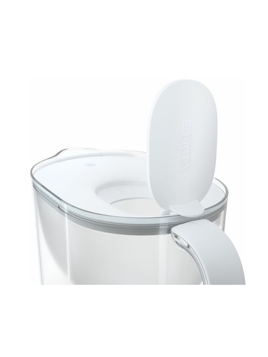 Brita Style Essential Xl White + Mx Pro Pure Κανάτα Σερβιρίσματος Πλαστική με Φίλτρο 3600ml - Image 5