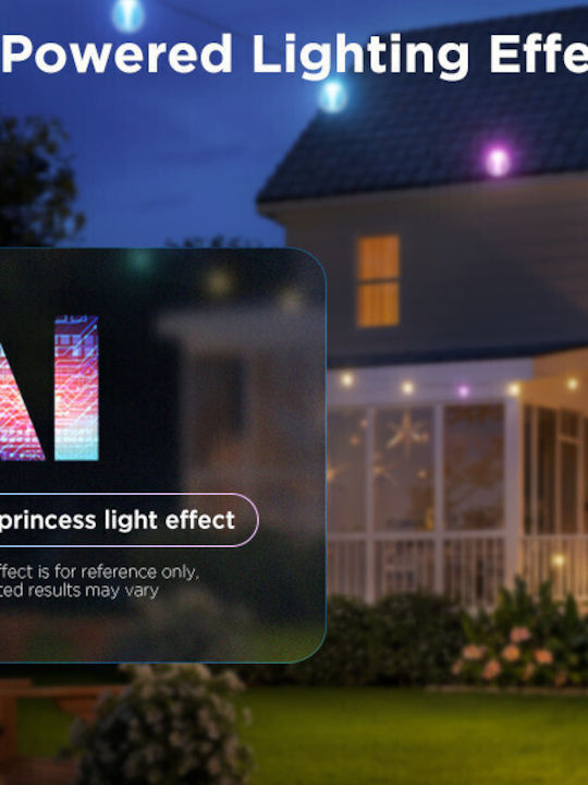 Govee Στεγανή Smart Γιρλάντα Φωτισμού LED IP67 15m RGB H7025CB1 - Image 5