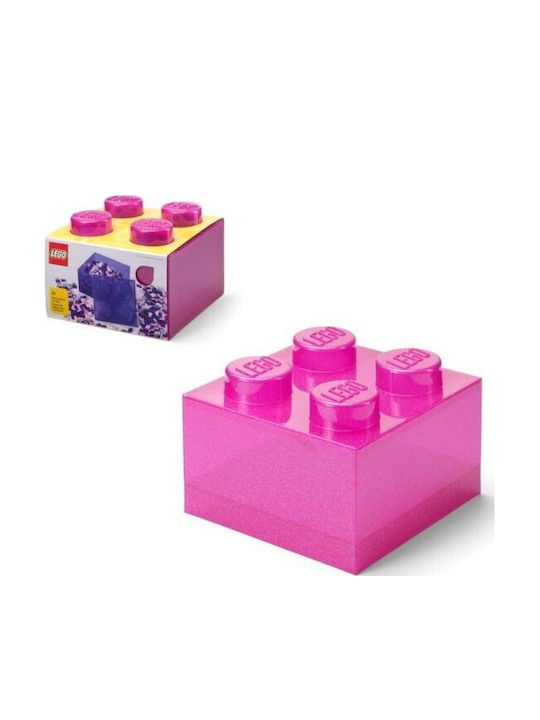 LEGO Παιδικό Κουτί Αποθήκευσης από Πλαστικό Ροζ 40090801 - Image 3