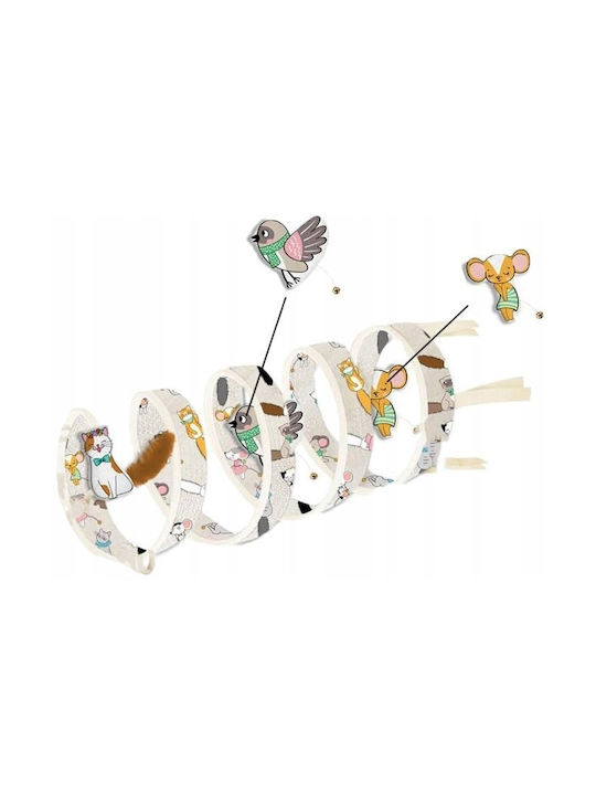 Zolux Zolux Cat Tunnel Spiral Pattern Cats Mice Chatouille 79cm - Image 2
