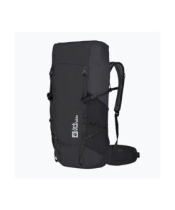 Jack Wolfskin Ορειβατικό Σακίδιο 25lt Αδιάβροχο Μαύρο Daypack