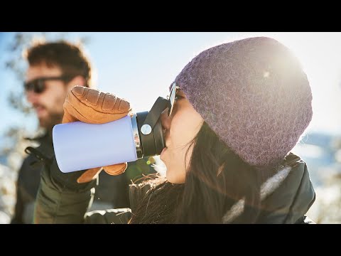 Hydro Flask Coffee Flex Sip Lid Ποτήρι Θερμός Ανοξείδωτο BPA Free 473ml Λευκό με Καπάκι-Θηλιά (Loop) W16BCX110 - Image 5