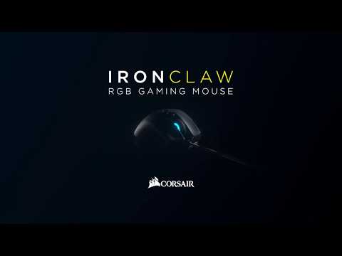 Corsair Ironclaw RGB Gaming Ποντίκι 18000 DPI Μαύρο - Image 13