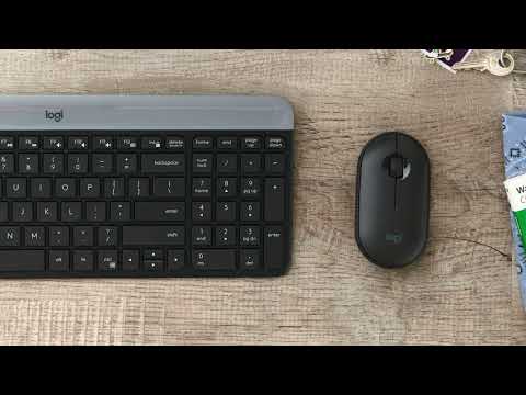 Logitech MK470 Ασύρματο Σετ Πληκτρολόγιο & Ποντίκι Αγγλικό US Ροζ - Image 7