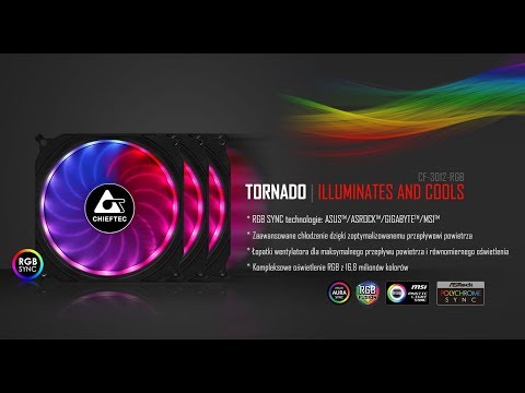 Chieftec CF-3012 RGB Case Fan 120mm με Σύνδεση 6-Pin 3τμχ - Image 6