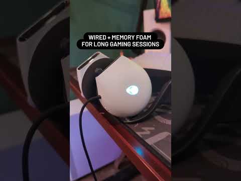 Dell Alienware AW520H Over Ear Gaming Headset με σύνδεση 3.5mm Lunar Light for PC - Image 8