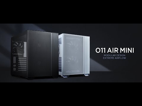 Lian Li O11 Air Mini Gaming Midi Tower Κουτί Υπολογιστή με Πλαϊνό Παράθυρο Μαύρο - Image 12