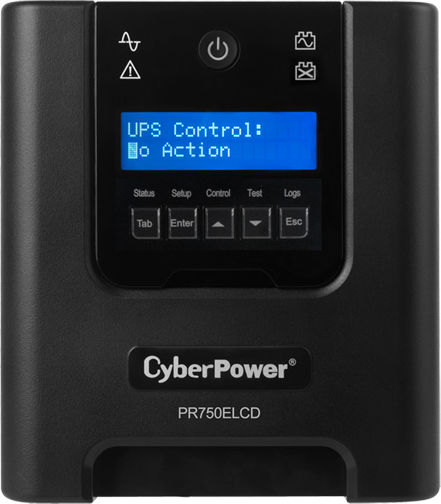 CyberPower PR750ELCD UPS Line-Interactive 750VA 675W με 6 IEC Πρίζες - Image 3