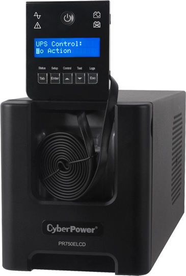 CyberPower PR750ELCD UPS Line-Interactive 750VA 675W με 6 IEC Πρίζες - Image 4