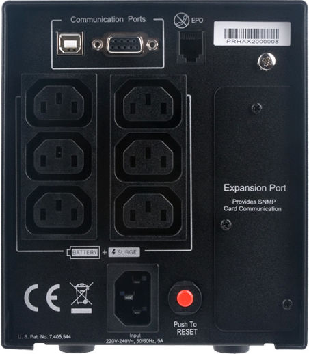CyberPower PR750ELCD UPS Line-Interactive 750VA 675W με 6 IEC Πρίζες - Image 2