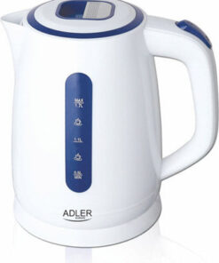 Adler Βραστήρας Ταξιδίου 1.7lt 2200W Λευκός AD 1234