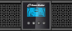 Powerwalker VI 1000 RT LCD Mini UPS Line-Interactive 1000VA 900W με 8 IEC Πρίζες