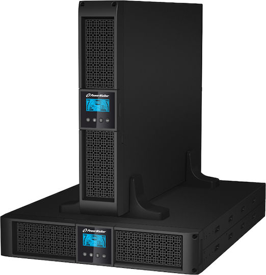 Powerwalker VI 1000 RT LCD Mini UPS Line-Interactive 1000VA 900W με 8 IEC Πρίζες - Image 2