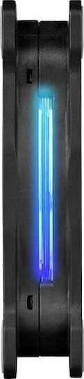 Thermaltake Riing 12 LED Case Fan 120mm με RGB Φωτισμό και Σύνδεση 4-Pin PWM 3τμχ - Image 3
