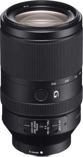 Sony Full Frame Φωτογραφικός Φακός FE 70-300mm f/4.5-5.6 G OSS Tele Zoom για Sony E Mount Μαύρος