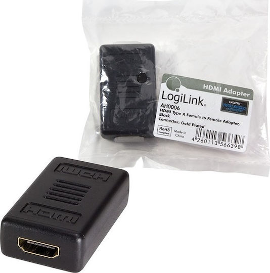 LogiLink Μετατροπέας HDMI female σε HDMI female 1τμχ AH0006 - Image 2