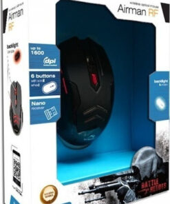 Alternative view of Tracer Airman Rf Nano Ασύρματο Gaming Ποντίκι Μαύρο