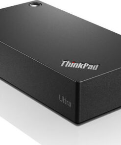 Lenovo ThinkPad USB 3.0 Ultra Dock USB-C / USB-A Docking Station με 4K PD Ethernet Μαύρο