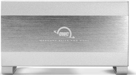 OWC Mercury Elite Pro Dual Θήκη για 2 Σκληρούς Δίσκους 3.5" SATA III με σύνδεση USB 3.1 / eSATA σε Ασημί χρώμα OWCMED3ER0GB - Image 3