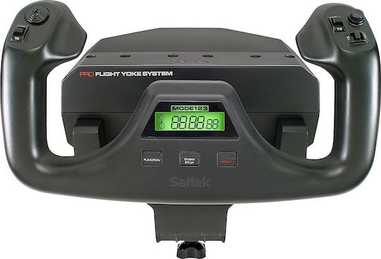 Logitech G Saitek Pro Flight Yoke System PC Joystick Ενσύρματο Συμβατό με PC - Image 2