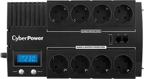 CyberPower BR1000ELCD UPS Line-Interactive 1000VA 600W με 8 Schuko Πρίζες - Image 2
