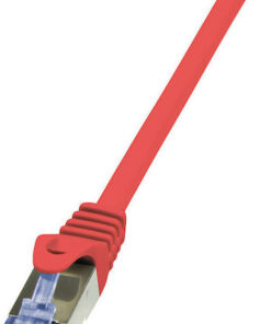 LogiLink S/FTP Cat.6a Καλώδιο Δικτύου Ethernet 3m Κόκκινο 1τμχ CQ3064S