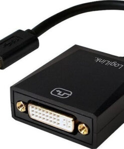 LogiLink Μετατροπέας USB-A male σε DVI-I female 1τμχ UA0232