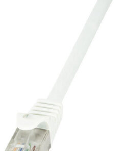 LogiLink U/UTP Cat.6 Καλώδιο Δικτύου Ethernet 2m Λευκό 1τμχ (CP2051U)