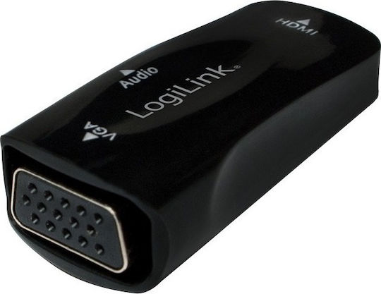 LogiLink Μετατροπέας HDMI female σε 3.5mm / VGA female 1τμχ CV0108 - Image 2