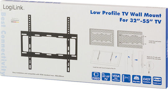 LogiLink BP0011 Επιτοίχια έως 55" και 40kg - Image 2
