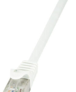 LogiLink U/UTP Cat.6 Καλώδιο Δικτύου Ethernet 15m Λευκό 1τμχ CP2101U