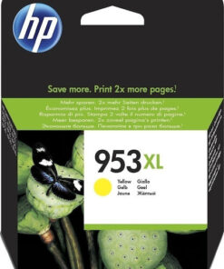 HP 953XL Γνήσιο Μελάνι Εκτυπωτή InkJet Κίτρινο (F6U18AE)