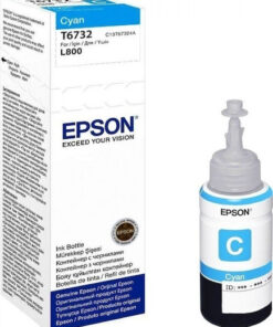 Alternative view of Epson 673 Γνήσιο Μελάνι Εκτυπωτή InkJet Κυανό (C13T67324A)