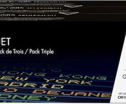 HP 128A Γνήσιο Multipack Toner Laser Εκτυπωτή Κίτρινο/Κυανό/Ματζέντα 3τμχ CF371AM