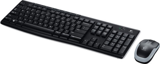 Logitech Wireless Combo MK270 Σετ Πληκτρολόγιο & Ποντίκι Ελληνικό - Image 3
