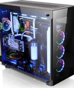 Alternative view of Thermaltake View 91 Tempered Glass RGB Edition Gaming Ultra Tower Κουτί Υπολογιστή με Πλαϊνό Παράθυρο Μαύρο