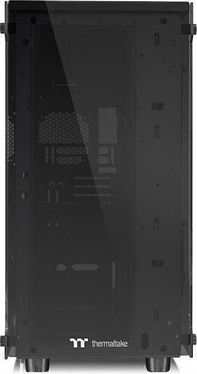 Thermaltake View 91 Tempered Glass RGB Edition Gaming Ultra Tower Κουτί Υπολογιστή με Πλαϊνό Παράθυρο Μαύρο - Image 9