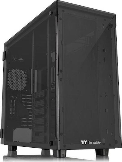 Thermaltake View 91 Tempered Glass RGB Edition Gaming Ultra Tower Κουτί Υπολογιστή με Πλαϊνό Παράθυρο Μαύρο - Image 10