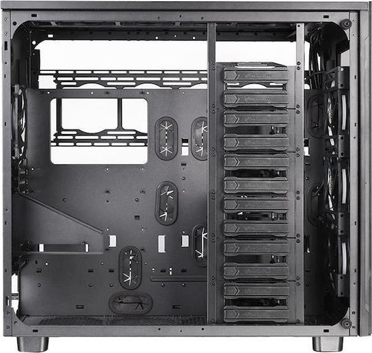 Thermaltake View 91 Tempered Glass RGB Edition Gaming Ultra Tower Κουτί Υπολογιστή με Πλαϊνό Παράθυρο Μαύρο - Image 7