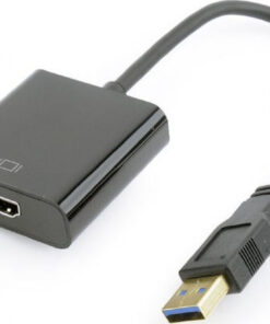 Alternative view of Cablexpert Μετατροπέας USB-A male σε HDMI female 1τμχ A-USB3-HDMI-02