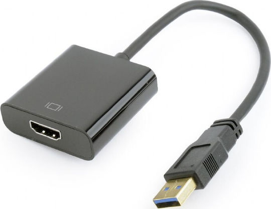 Cablexpert Μετατροπέας USB-A male σε HDMI female 1τμχ A-USB3-HDMI-02 - Image 2