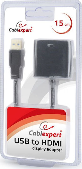 Cablexpert Μετατροπέας USB-A male σε HDMI female 1τμχ A-USB3-HDMI-02 - Image 4
