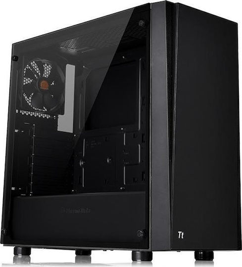 Thermaltake Versa J21 Tempered Glass Edition Midi Tower Κουτί Υπολογιστή με Πλαϊνό Παράθυρο Μαύρο - Image 5