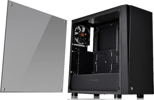 Thermaltake Versa J21 Tempered Glass Edition Midi Tower Κουτί Υπολογιστή με Πλαϊνό Παράθυρο Μαύρο - Image 7