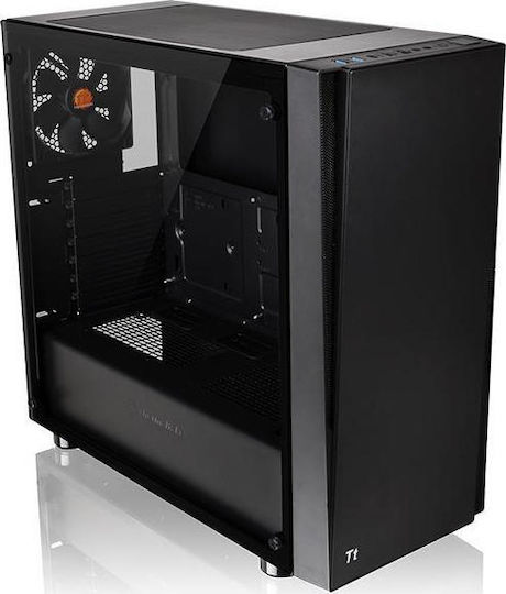 Thermaltake Versa J21 Tempered Glass Edition Midi Tower Κουτί Υπολογιστή με Πλαϊνό Παράθυρο Μαύρο - Image 6