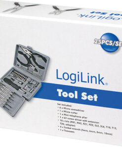 Alternative view of LogiLink WZ0023 Ταμπακιέρα με 25 Εργαλεία Δικτύου