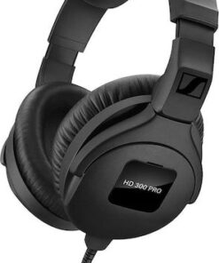 Sennheiser HD 300 Pro Ενσύρματα Over Ear Ακουστικά Μαύρα