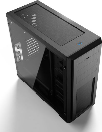 Phanteks Enthoo Pro Tempered Glass Full Tower Κουτί Υπολογιστή με Πλαϊνό Παράθυρο Μαύρο - Image 3