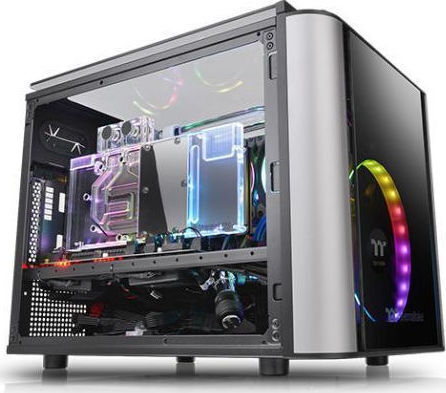 Thermaltake Level 20 VT Gaming Micro Tower Κουτί Υπολογιστή με Πλαϊνό Παράθυρο Μαύρο - Image 2